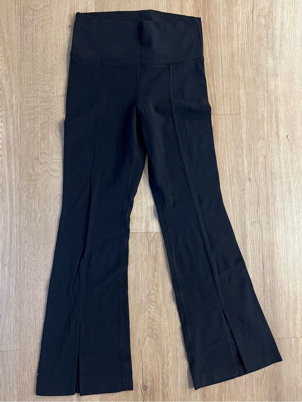 TNA Black High-Waist Bootcut Flare Pants